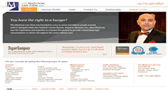 Desktop Screenshot of mazilaw.com